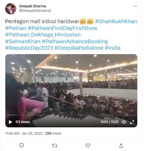 Unrelated Visuals Of Jam Packed Mall, Theatre Passed Off As People ...