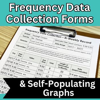 Image result for Frequency Behavior Data Collection Sheets