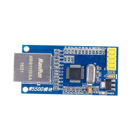 SPI to Ethernet Hardware TCP/IP W5500 Ethernet Network Module @ KitsGuru