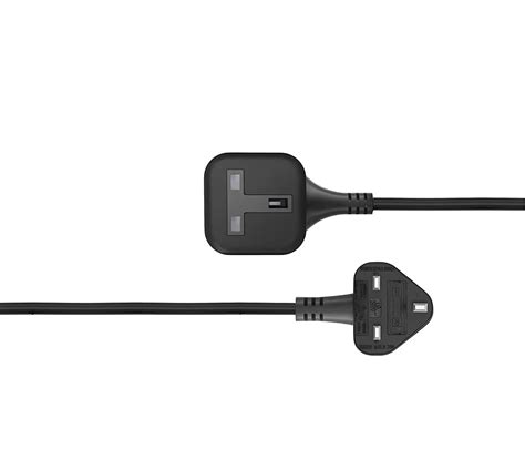 Buy DKURVE® 1 Way Gang Extension Lead 13 AMP Single Socket Extension ...