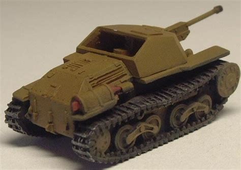 JP－0651 試製五式四十七粍自走砲 ホル Prototype Type 5 47mm Tank Destr yer Ho-Ru 日本 1/ ...