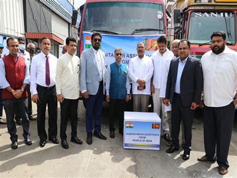 Another humanitarian consignment from India reaches Sri Lanka