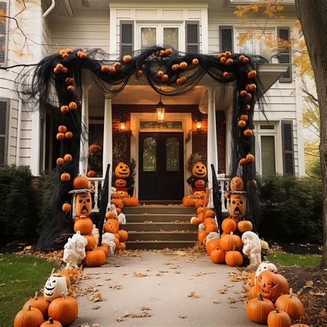 Halloween porch decorations diy – Artofit