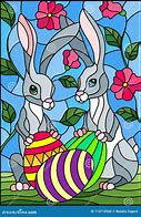 Image result for Stained Glass Easter Patterns