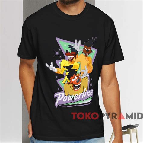 Disney A Goofy Movie Powerline T-shirt - TokoPyramid