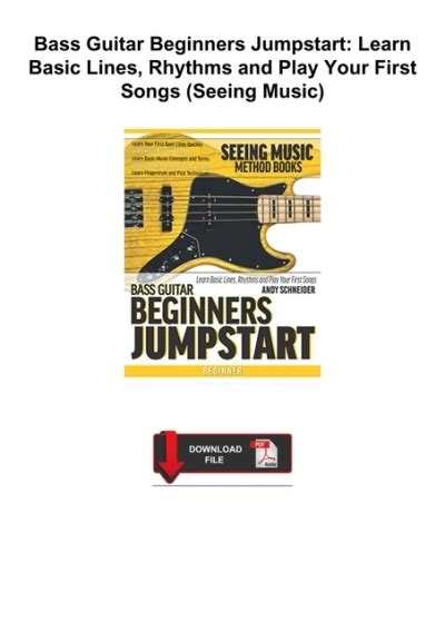 Image result for Beginner Bass Lesson Your Very First Step