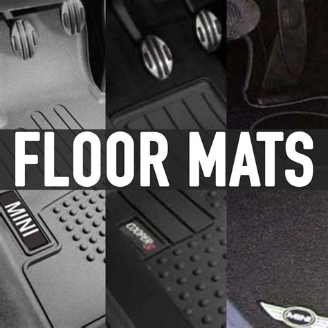New MINI Cooper Floor Mats for Gen1, Gen2, Gen3 MINI Coopers from MINI ...