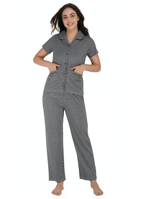 Get Elegance Electra Classic Pajama Set at ₹ 999 | LBB Shop