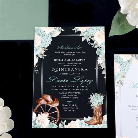 Quince Invitations Fonts Quinceanera Party Invitations | Minted