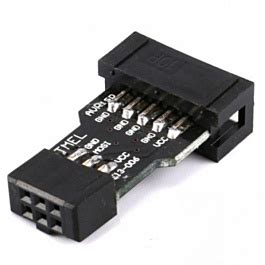 Probots 10 Pin to 6 Pin AVR ISP Adapter Board Interface Connector Buy ...
