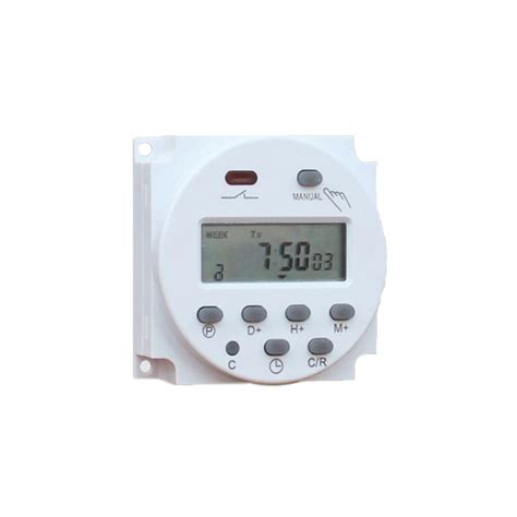 24V LCD Digital Timer Programmable Time Switch – GonaKart India