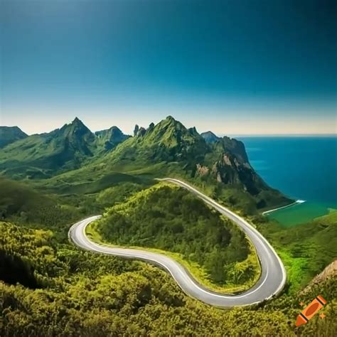 Winding Mountain Road