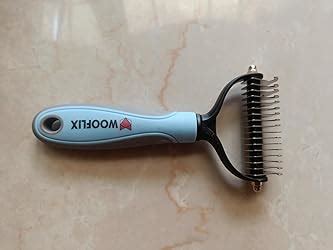 Buy Wooflix Dematting Brush & Grooming Tool for Cats and Dogs, Removes ...