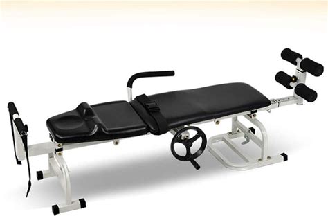 Buy QMMD Home Cervical Traction Bed, Lumbar Traction Table, Cervical ...