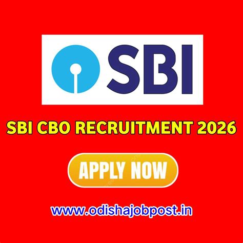 State Bank of India (SBI) CBO Recruitment 2026 - Apply Online for 2050 ...