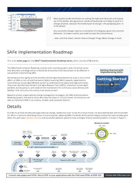Image result for SAFe Implementation Roadmap