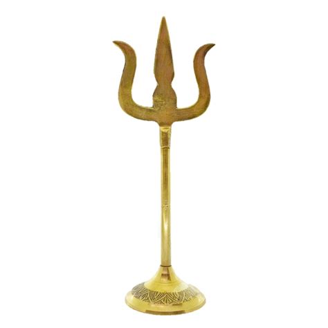 Buy SAMAGRIBAZAAR.COM | Trishul Brass | For Mataji Pooja | To perform ...