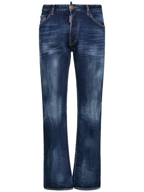 DSQUARED2 - Bootcut Cotton Denim Jeans Dsquared2