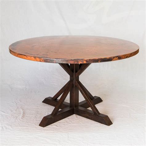 Miners Copper Dining Table - Natural Finish – Artesanos Design Collection