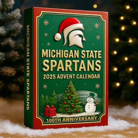 Michigan State Spartans Advent Calendar 100Th Anniversary 2025
