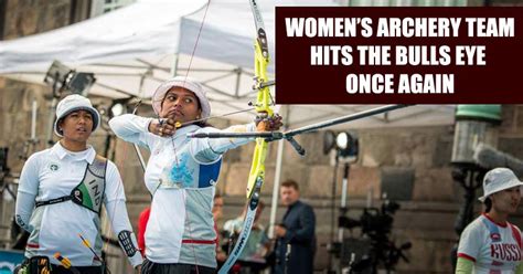 Indian Womens Archery Team Grabs Silver At World Archery Championships