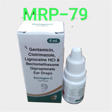 BACLOGEN-C Ear Drops Gadin Biotech