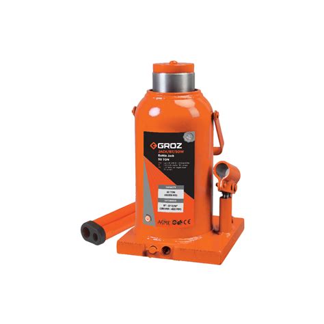 GROZ Bottle Jack JACK/BT/50W, Capacity 50 Ton (45359 kg) – Industrofy