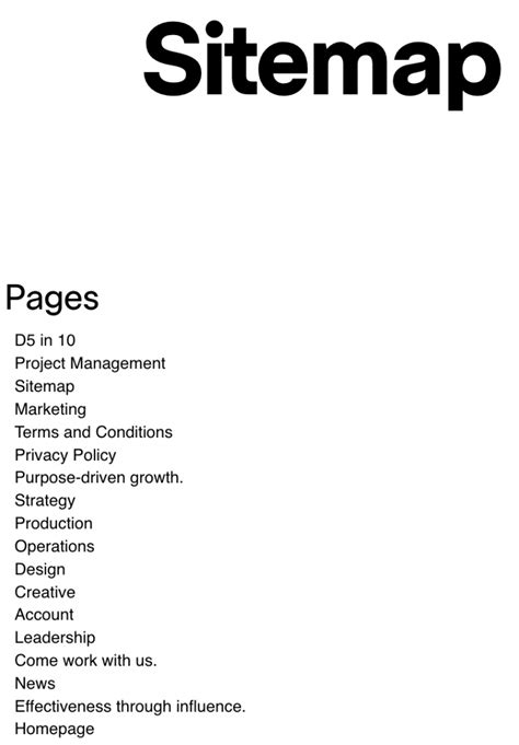 Image result for Site Map Example