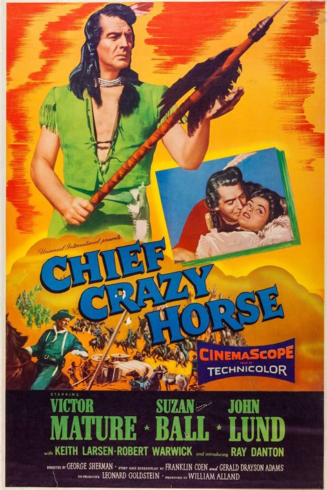 Chief Crazy Horse (1955) - Posters — The Movie Database (TMDB)