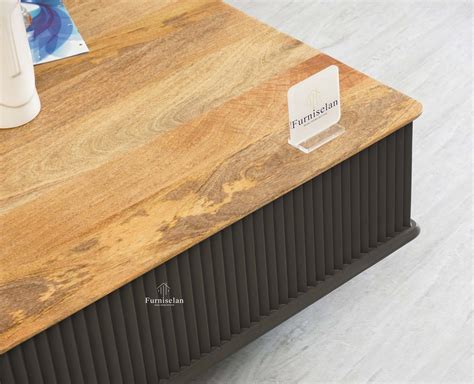 Bengaluru Solid Wood Square Coffee Table