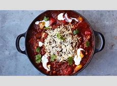Jamie Oliver's 15 Minute Meals: Veggie Chili with Crunchy  
