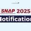 SNAP 2025 Notification OUT, Exam Dates, Download PDF Link