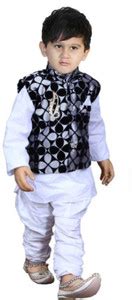 DigiMart Boys Festive & Party Kurta, Waistcoat and Pyjama Set Price in ...