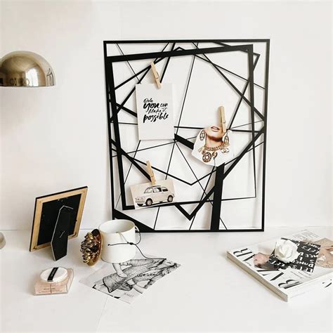 Herrlich Homes Artistic Linear Art Metal Panel Board| Iron Grid Photo ...