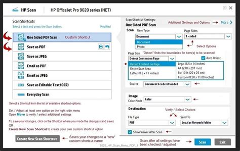 Image result for HP Scanner Menu
