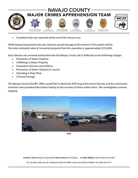 Navajo County Sheriff's... - Navajo County Sheriff's Office