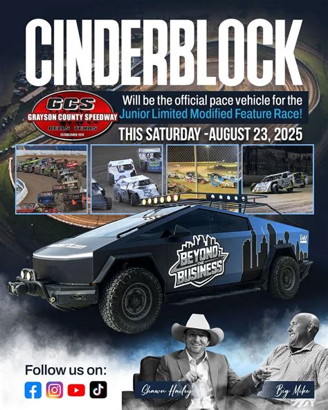 Grayson County Speedway, Grayson County Speedway, Bells, 23 August 2025 ...