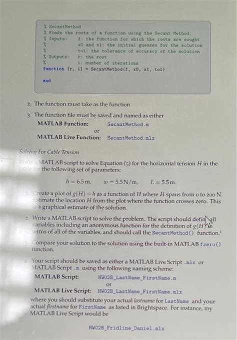 Image result for Secant Method Code in MATLAB