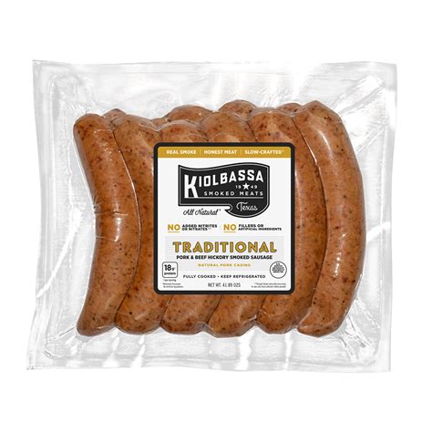 Kiolbassa Beef Sausage Review at Lisa Rubino blog