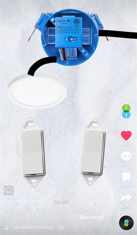Wireless 3-way light switch : r/electricians