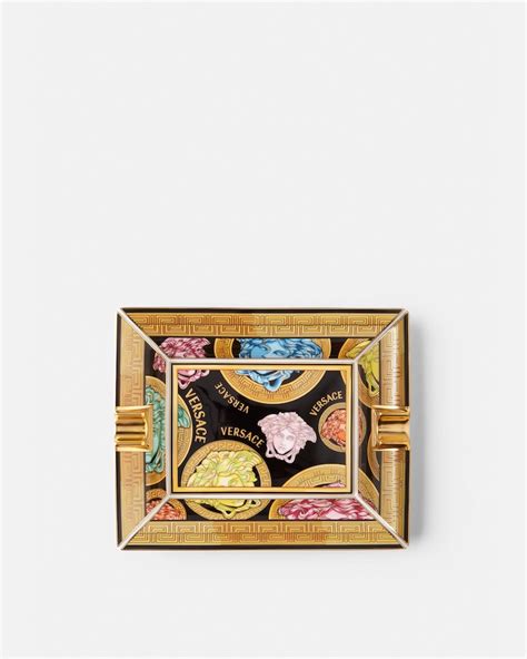 Medusa Amplified Ashtray 16 cm Multicolor | VERSACE IN