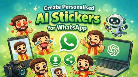 How to make personalised AI stickers for WhatsApp