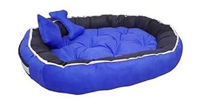 Cutepups Polyester (xlarge Size Square Shape Dog Bed For Labrador ...