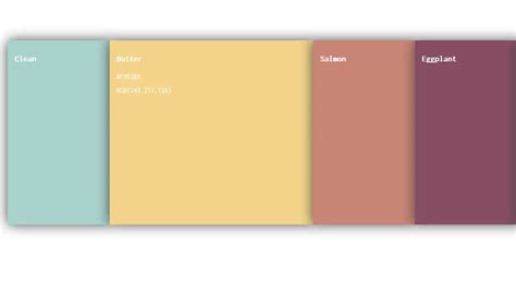 Image result for CSS Color Palette