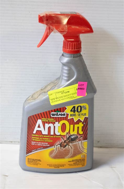 NEW WILSON ANTOUT INDOOR / OUTDOOR ANT CONTROL