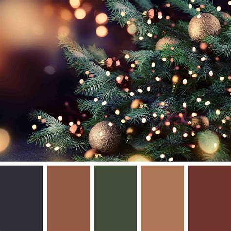 28 Beautiful Christmas Color Palettes