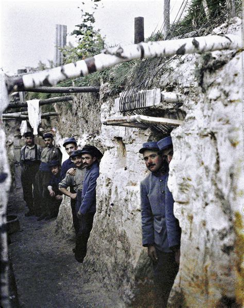 Image result for WW1 Trenches Color