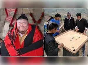 temjen imna along: Popular TV chef playing carrom in Nagaland with ...