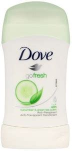 DOVE Go Fresh 48h Cucumber & Green Tea Scent Anti-Perspirant Deodorant ...