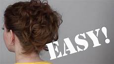 Easy Curly Hairstyles For Medium Hair by Hair Tutorial A Easy And Updo For Curly Hair Easy Curly Hairstyles For Medium Hair